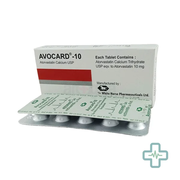 Avocard 10 mg Tablet — Atorvastatin