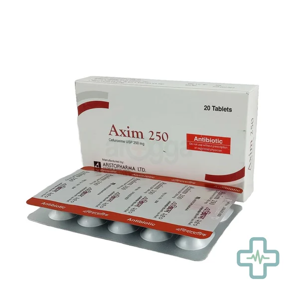 Axim 250 mg Tablet — Cefuroxime