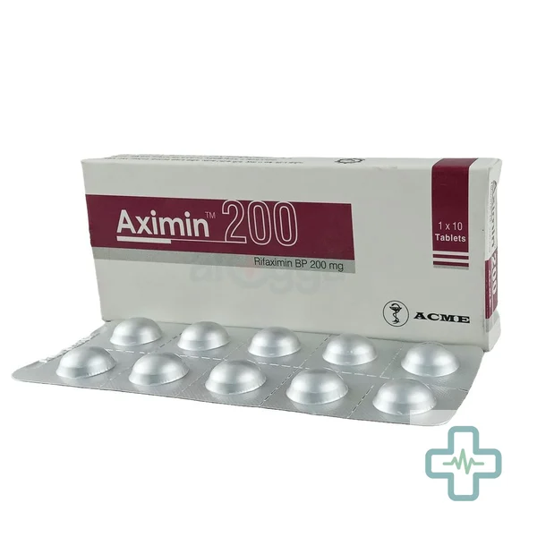 Aximin 200 200 mg Tablet — Rifaximin