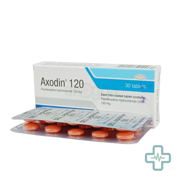 Axodin 120 mg Tablet — Fexofenadine Hydrochloride
