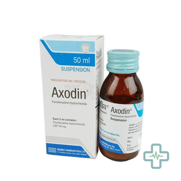 Axodin 30 mg/5 ml Suspension — Fexofenadine Hydrochloride