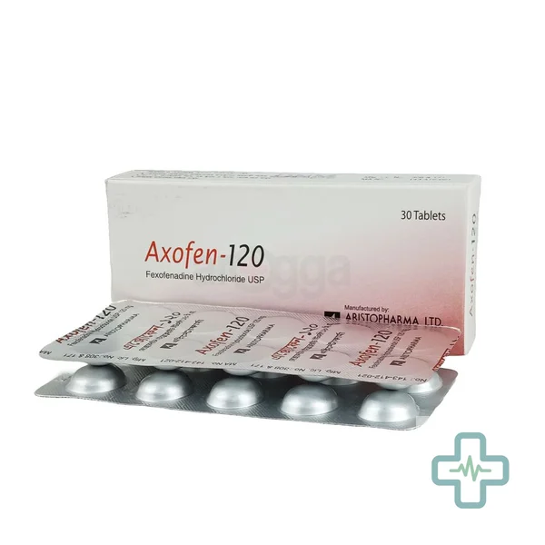 Axofen 120 mg Tablet — Fexofenadine Hydrochloride