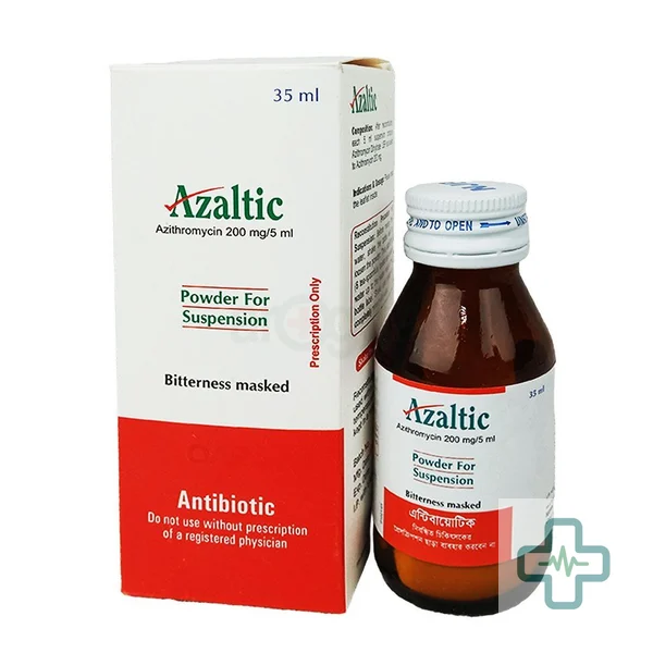 Azaltic 200 mg/5 ml Powder For Suspension — Azithromycin
