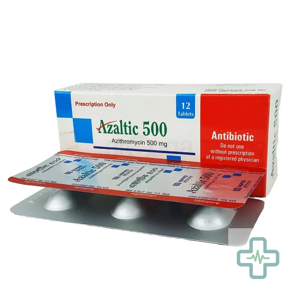 Azaltic 500 mg Tablet — Azithromycin