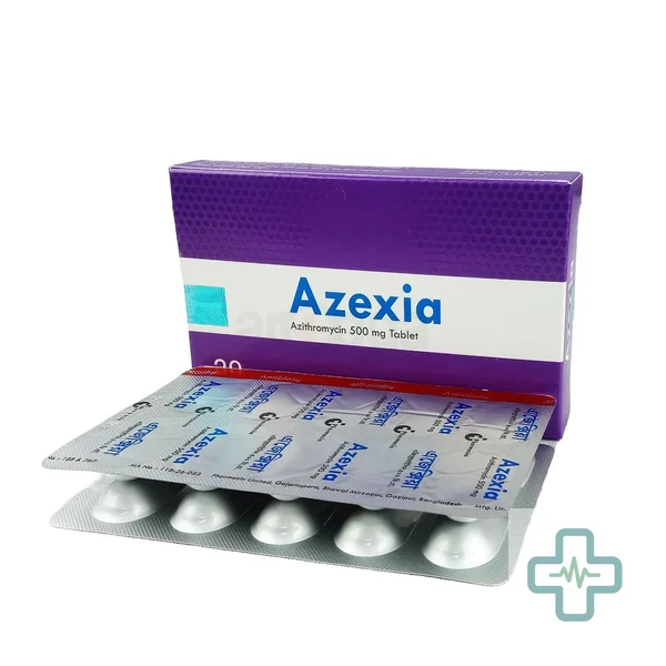 Azexia 500 mg Tablet — Azithromycin