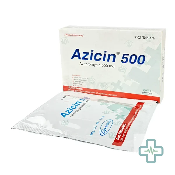Azicin 500 mg Tablet — Azithromycin