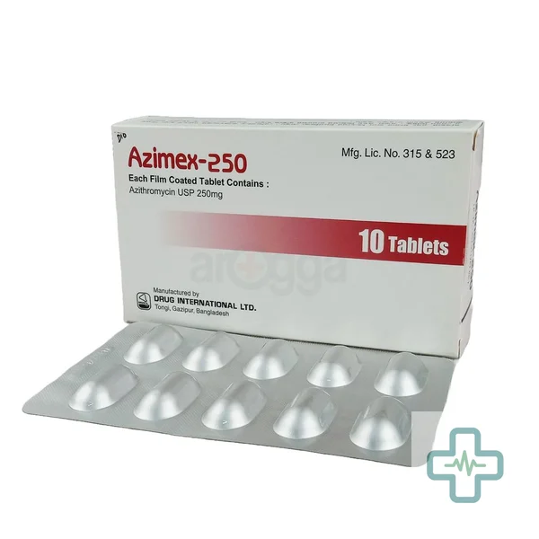 Azimex 250 mg Tablet — Azithromycin