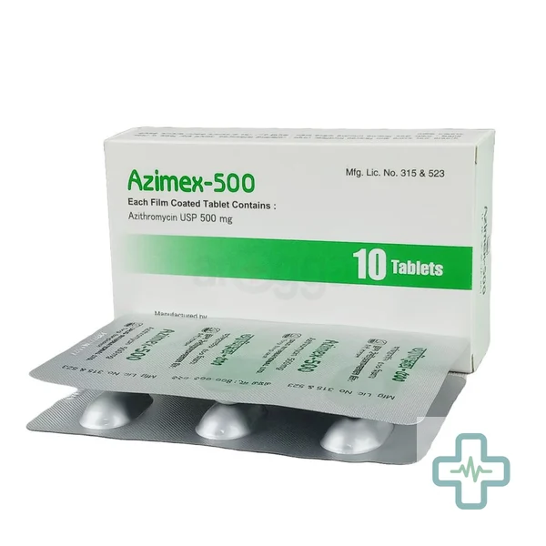 Azimex 500 mg Tablet — Azithromycin