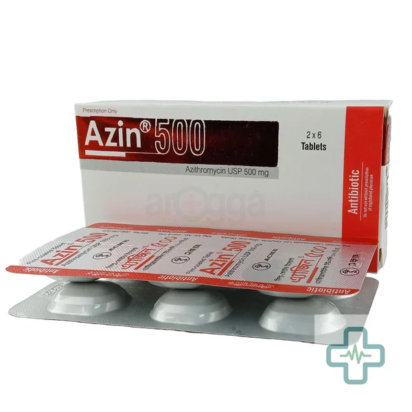 Azin 500 mg Tablet — Azithromycin