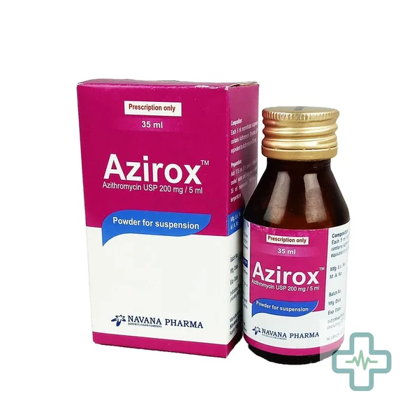 Azirox 200 mg/5 ml Powder For Suspension — Azithromycin