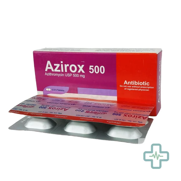 Azirox 500 mg Tablet — Azithromycin