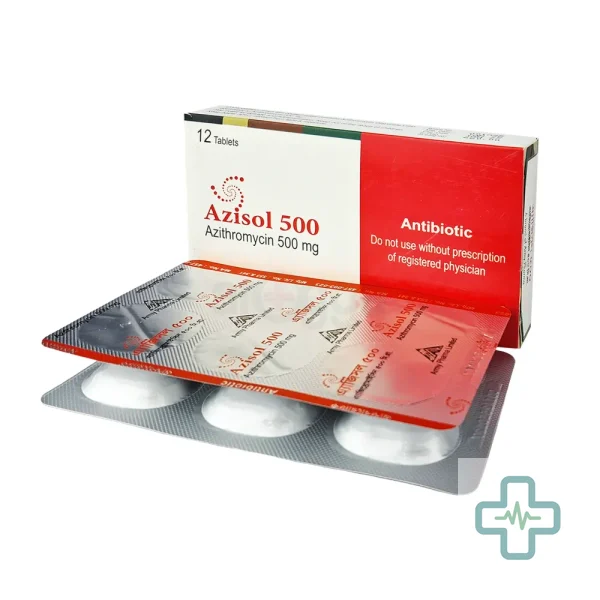 Azisol 500 500 mg Tablet — Azithromycin