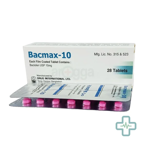 Bacmax 10 10 mg Tablet — Baclofen
