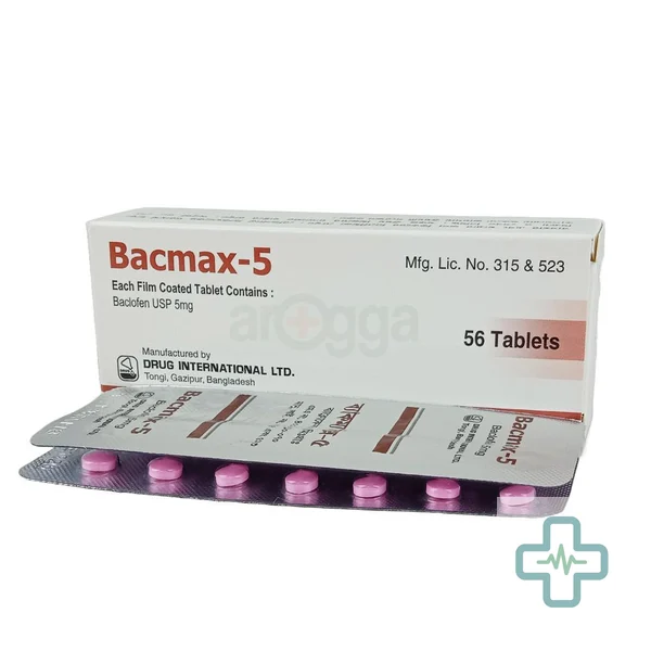 Bacmax 5 5 mg Tablet — Baclofen