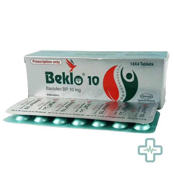 Beklo 10 mg Tablet — Baclofen