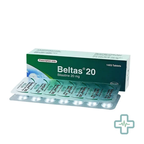 Beltas 20 20 mg Tablet — Bilastine