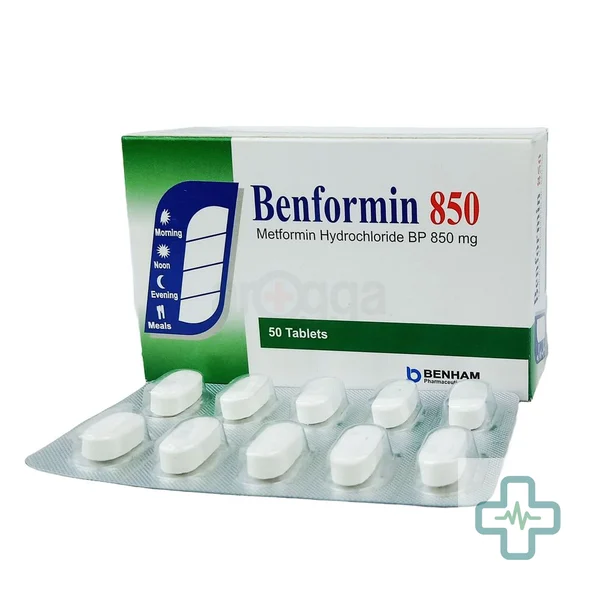 Benformin 850 mg Tablet — Metformin Hydrochloride