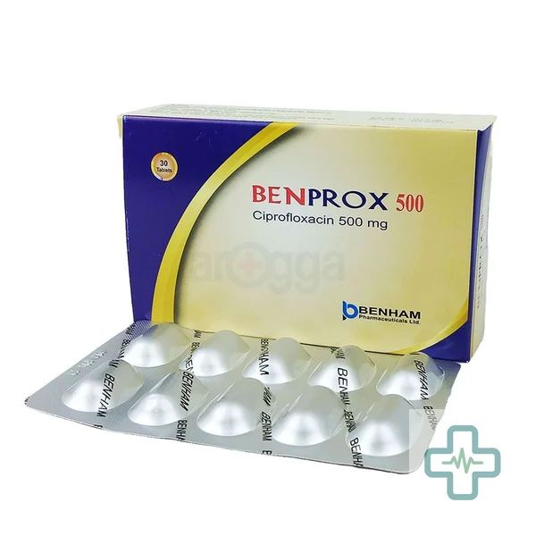 Benprox 500 mg Tablet — Ciprofloxacin