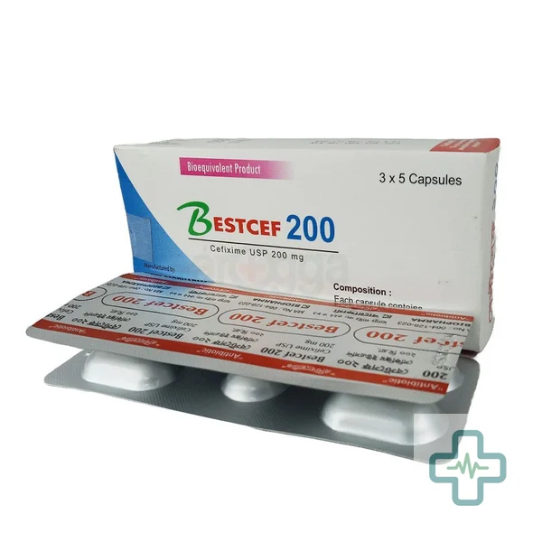 Bestcef 200 mg Capsule — Cefixime
