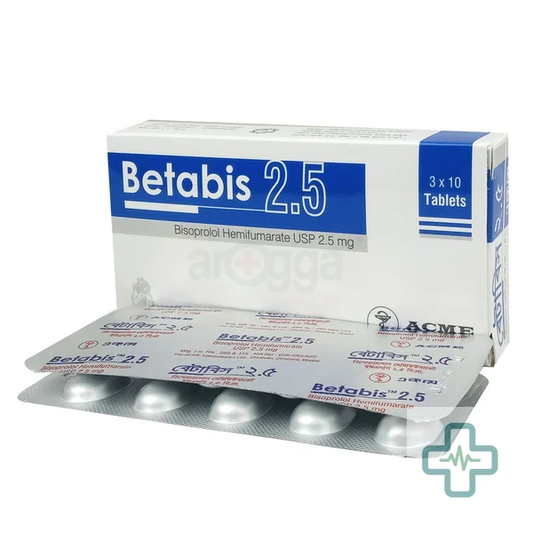 Betabis 2.5 mg Tablet — Bisoprolol Hemifumarate