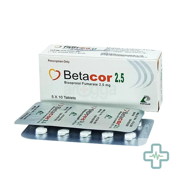 Betacor 2.5 2.5 mg Tablet — Bisoprolol Hemifumarate