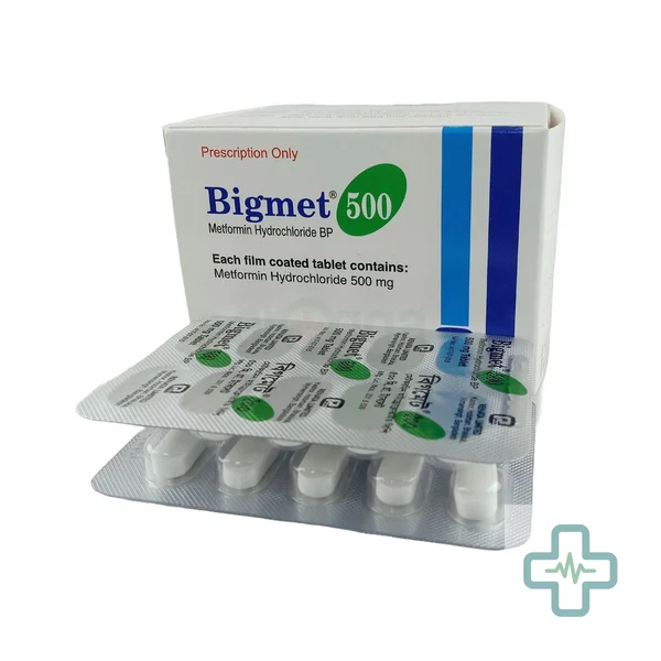 Bigmet 500 mg Tablet — Metformin Hydrochloride