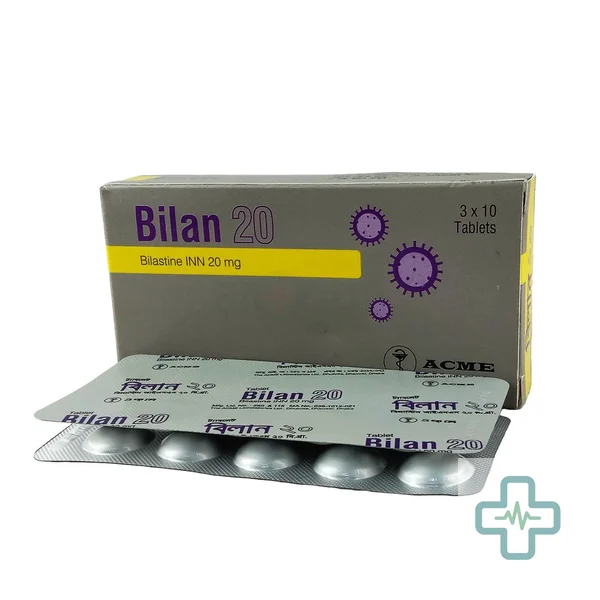 Bilan 20 20 mg Tablet — Bilastine