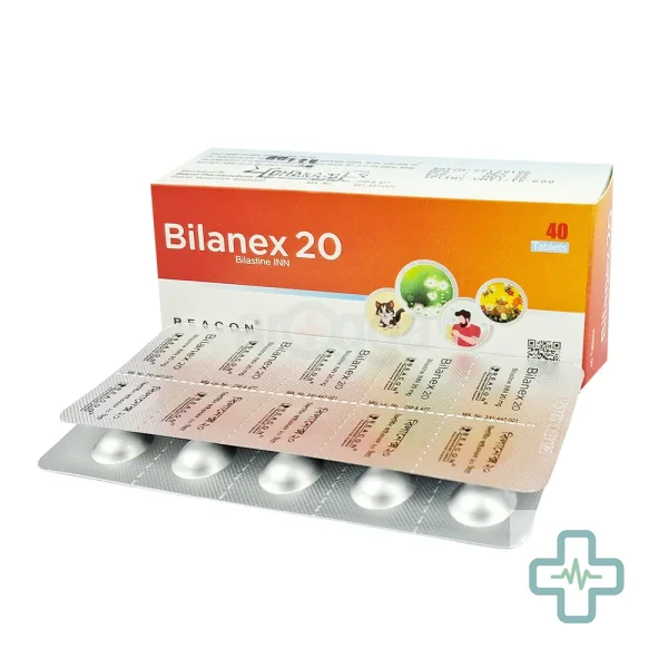 Bilanex 20 20 mg Tablet — Bilastine