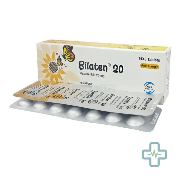 Bilaten 20 20 mg Tablet — Bilastine