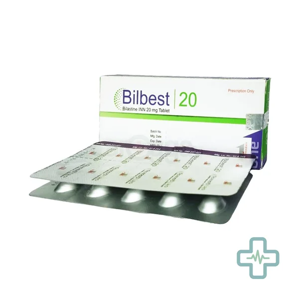 Bilbest 20 20 mg Tablet — Bilastine