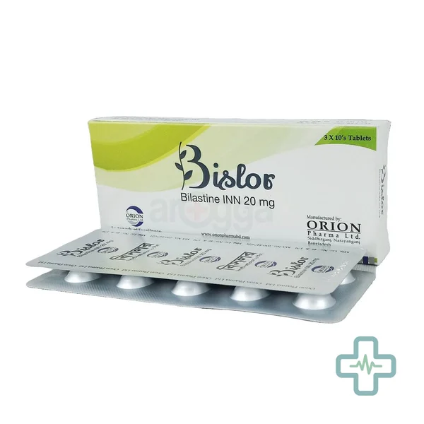 Bislor 20 20 mg Tablet — Bilastine