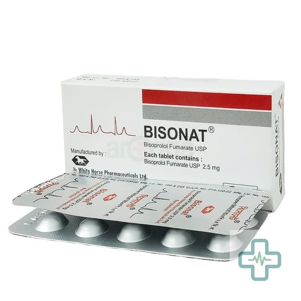 Bisonat 2.5 mg Tablet — Bisoprolol Hemifumarate
