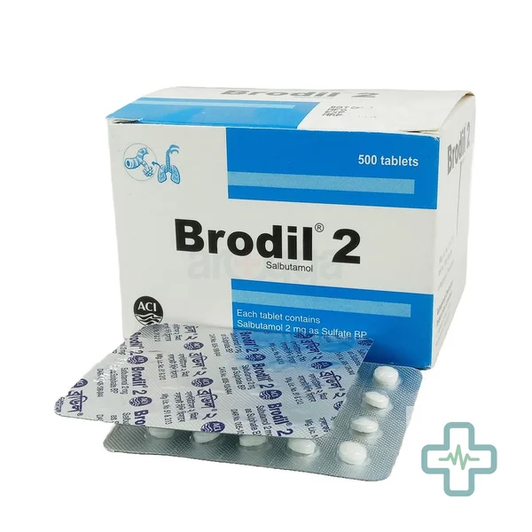 Brodil 2 mg Tablet — Salbutamol