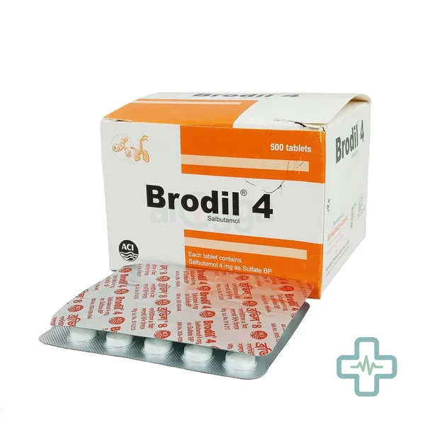 Brodil 4 mg Tablet — Salbutamol