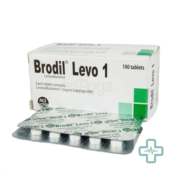Brodil Levo 1 mg Tablet — Levosalbutamol