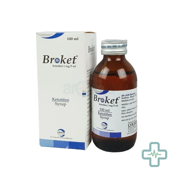 Broket 1 mg/5 ml Syrup — Ketotifen