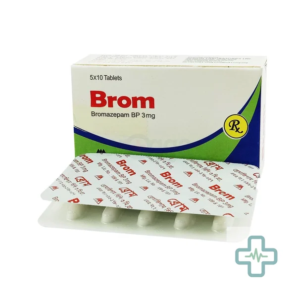 Brom 3 mg Tablet — Bromazepam