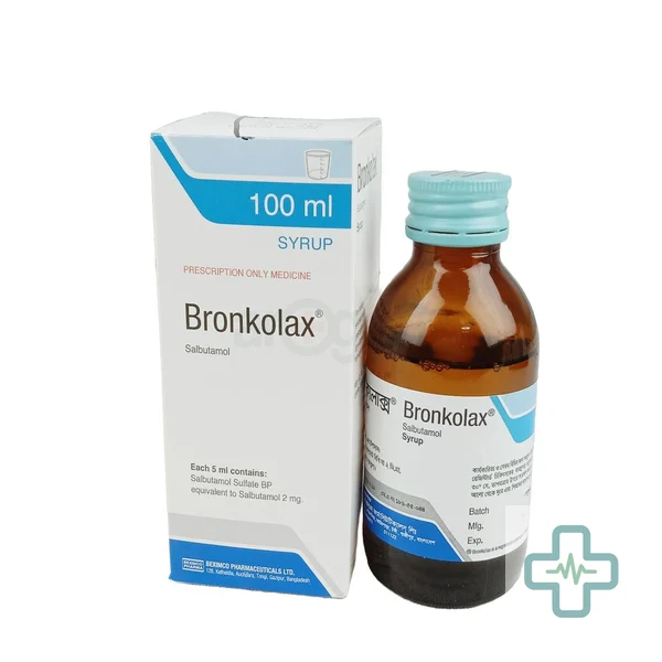 Bronkolax 2 mg/5 ml Syrup — Salbutamol