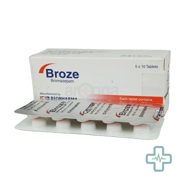 Broze 3 mg Tablet — Bromazepam