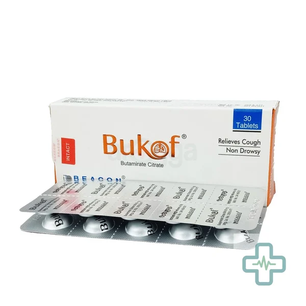 Bukof 50 mg Tablet — Butamirate Citrate