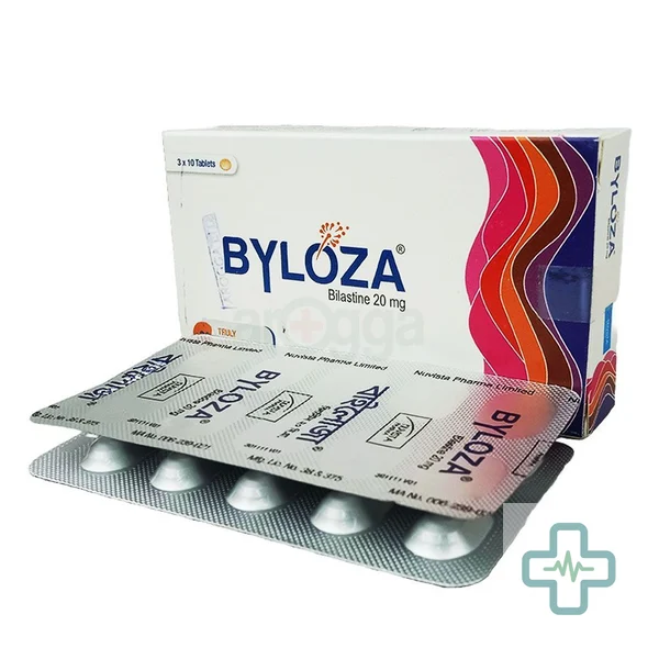 Byloza 20 mg Tablet — Bilastine