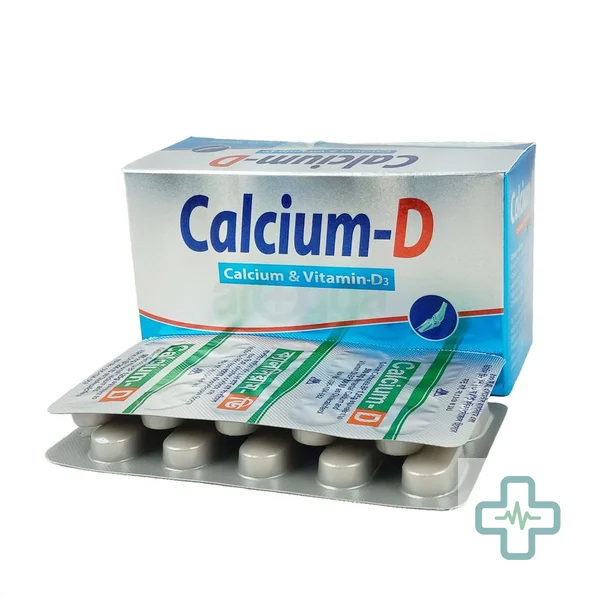 Calcium-D 500 mg + 200 iu Tablet — Calcium + Vitamin D3