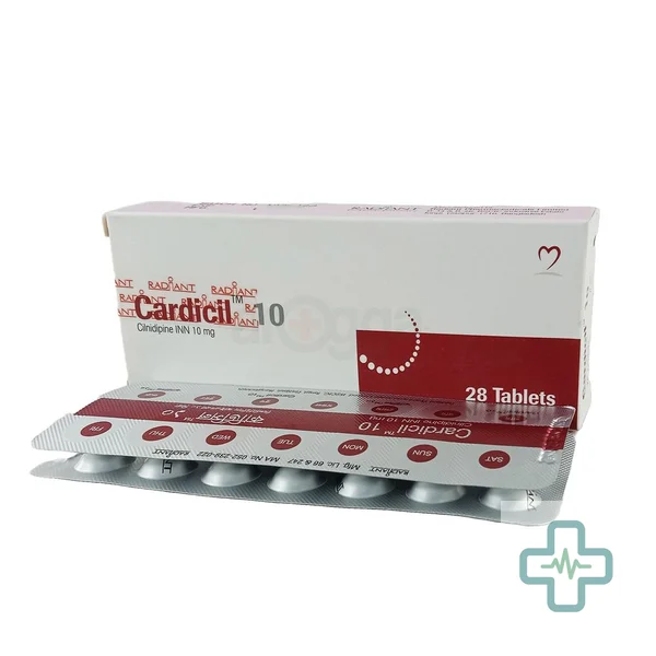 Cardicil 10 10 mg Tablet — Cilnidipine
