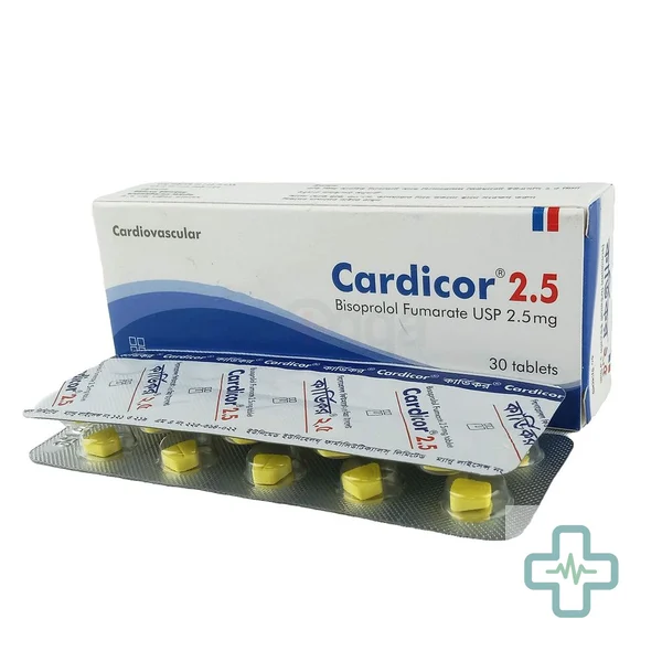 Cardicor 2.5 mg Tablet — Bisoprolol Hemifumarate