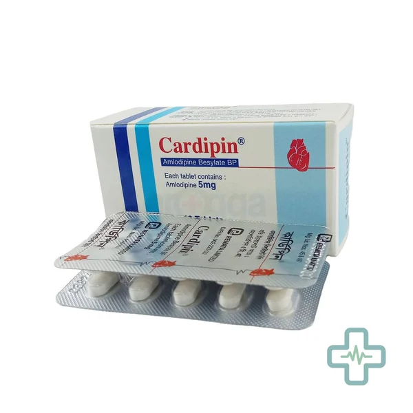 Cardipin 5 mg Tablet — Amlodipine