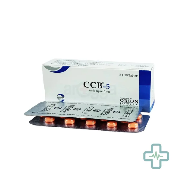 CCB 5 mg Tablet — Amlodipine