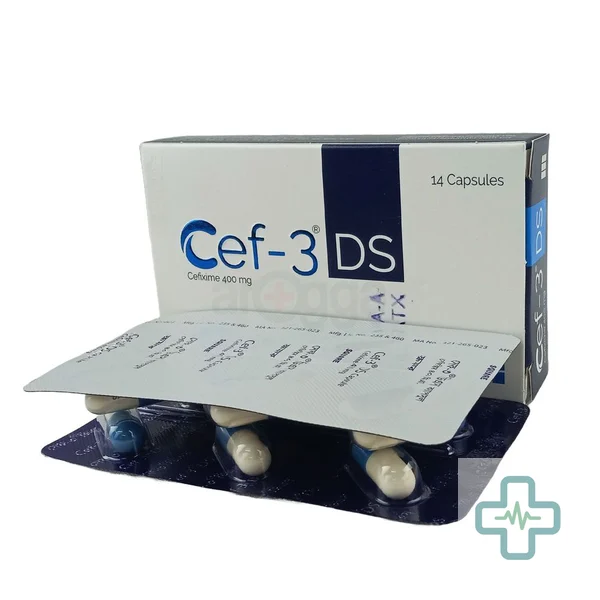 Cef-3 DS 400 mg Capsule — Cefixime