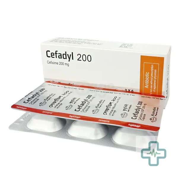 Cefadyl 200 mg Capsule — Cefixime