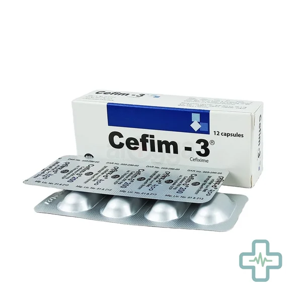 Cefim-3 200 mg Tablet — Cefixime