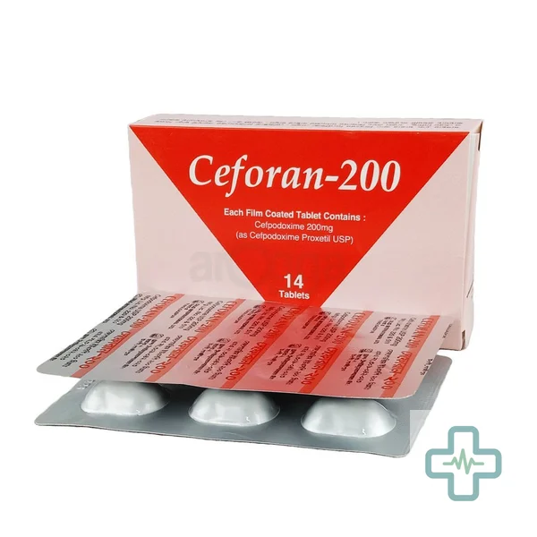 Ceforan 200 200 mg Tablet — Cefpodoxime (Cefpodoxime Proxetil)
